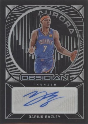 2020-21 Panini Obsidian - Darius Bazley #AU-DBZ