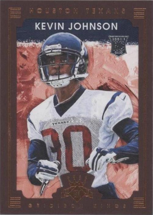 2015 Panini Gridiron Kings Kevin Johnson #142