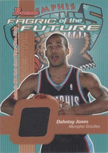 2003-04 Bowman Rookies & Stars - Dahntay Jones #FF-DJ