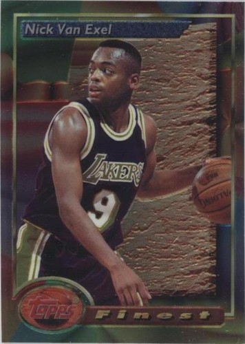 [本日限定の特別価格] LAKERS VAN EXEL Authentic Nick Van Exel Los Angeles Lakers Jersey 48 XL