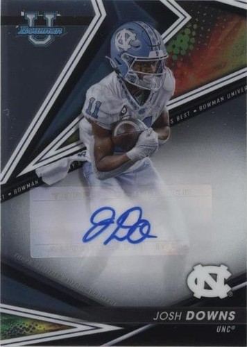 2022-23 Bowman's Best University Josh Downs #BA-JD