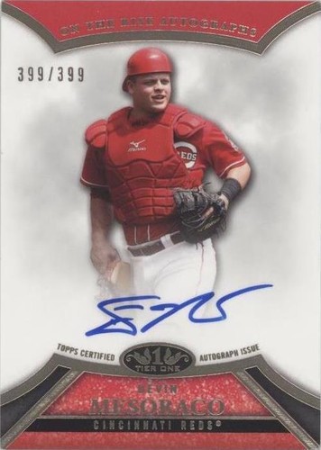 2013 Topps Tier One - Devin Mesoraco #ORA-DM