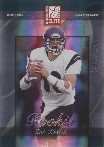2002 Donruss Elite Zak Kustok #110