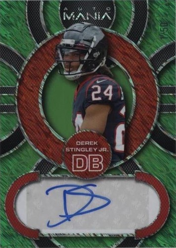 2022 Wild Card Auto Mania Retail Derek Stingley Jr. #AM-C95