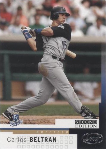 2004 Leaf Second Edition - Carlos Beltran #39