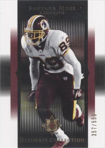 2005 Ultimate Collection Santana Moss #100
