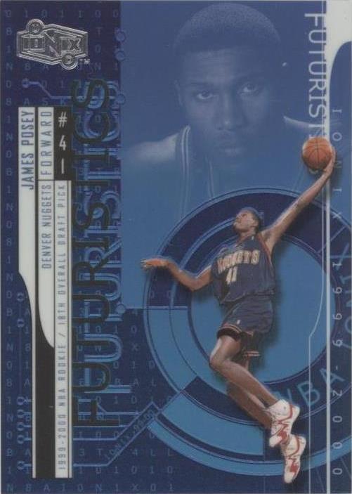 1999-00 Upper Deck Ionix - James Posey #77