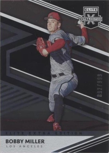 2020 Panini Elite Extra Edition - Bobby Miller #29