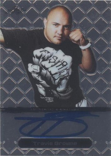 2011 Leaf Metal MMA - Travis Browne #BA-TB-1