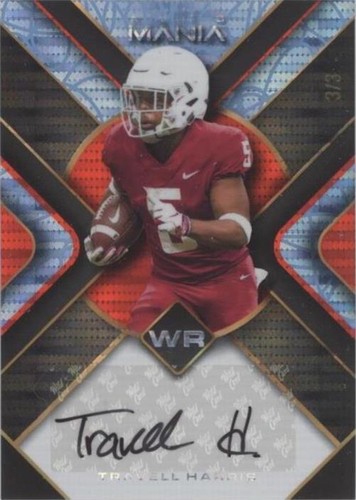 2022 Wild Card Auto Mania Travell Harris #AM-TH44