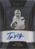 2022 Panini Select Draft Picks Tyler Van Dyke #X-TVD