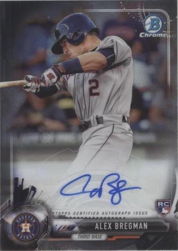 2017 Bowman Chrome - Alex Bregman #BCAR-AB
