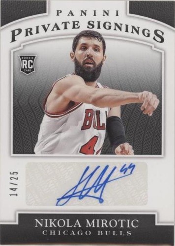 2014-15 Panini NBA Finals Promo Pack - Nikola Mirotic #NM