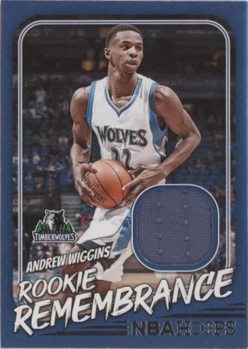 2024-25 Panini NBA Hoops Andrew Wiggins Teal Parallel #/175