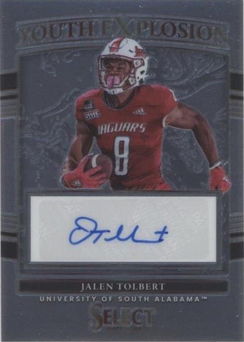 2022 Panini Select Draft Picks Jalen Tolbert #YE-JTO