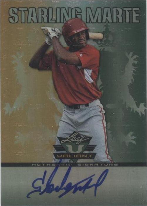 Leaf Valiant 2011 - Starling Marte #VA-SM1