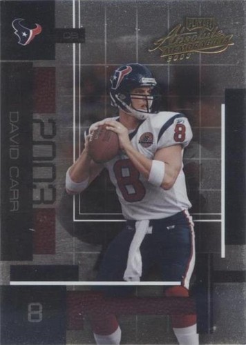 2003 Playoff Absolute Memorabilia David Carr #16