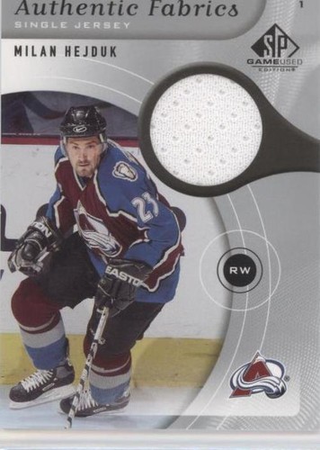 2005-06 SP Game Used Edition - Milan Hejduk #AF-HJ