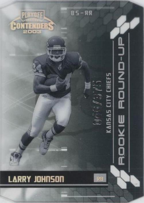 Playoff Contenders Larry Johnson 2003 #RR-28
