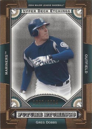 2004 Upper Deck Etchings - Greg Dobbs #117