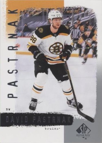 2020-21 SP Authentic - David Pastrnak #R50