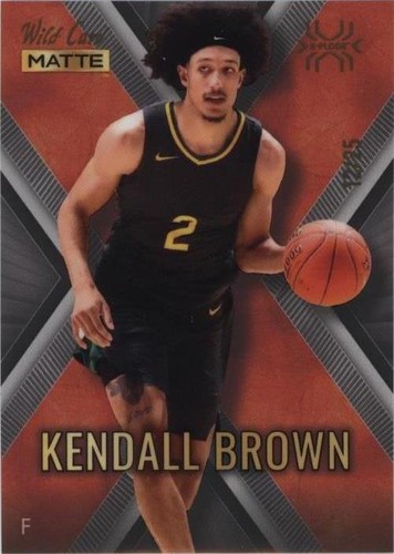 2022-23 Wild Card Matte Draft - Kendall Brown #MXP-27