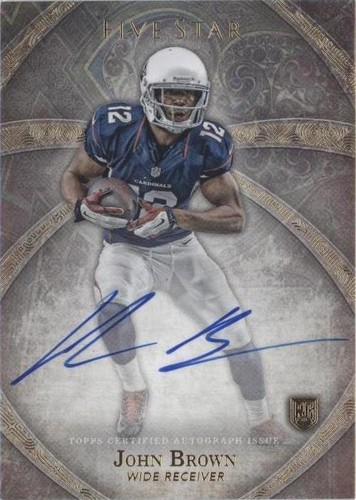 2014 Topps Five Star John Brown #FSA-JBRO