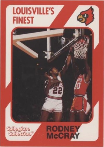 1989 Collegiate Collection Louisville Cardinals Louisville's Finest - Rodney McCray #45