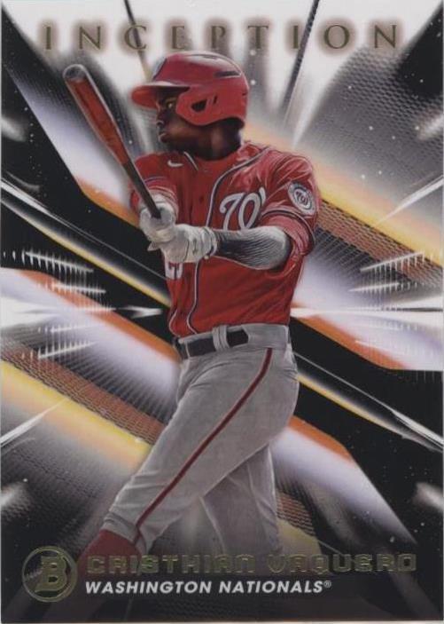 2023 Bowman Inception - Cristhian Vaquero #58