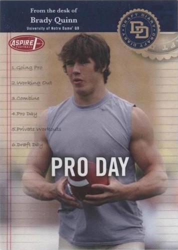 2007 SAGE Hit Brady Quinn #BQ-4