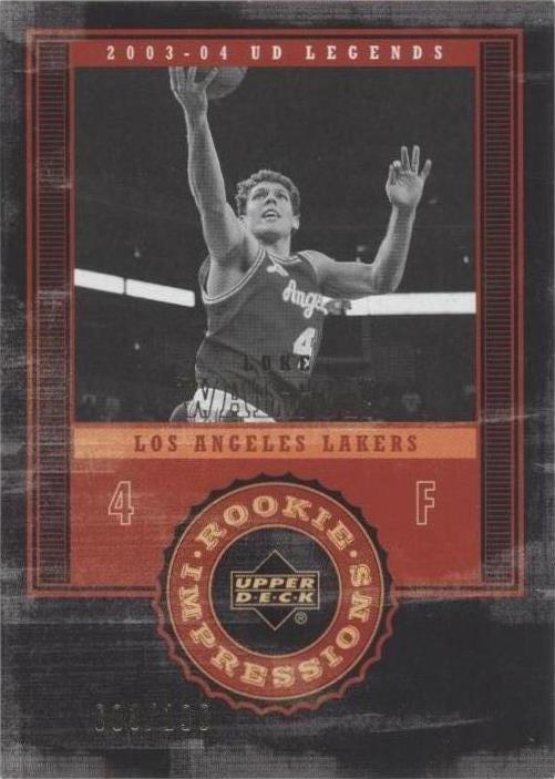 2003-04 Upper Deck UD Legends - Luke Walton #102