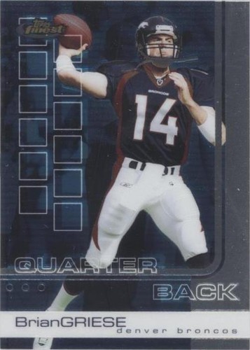 2002 Topps Finest Brian Griese #30