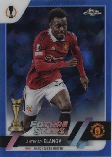 2022-23 Topps Chrome Sapphire Edition UEFA Club Competitions Anthony Elanga #169