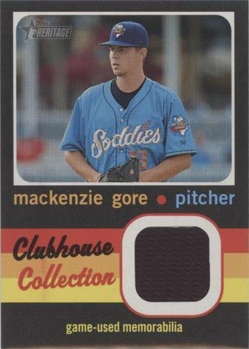 2020 Topps Heritage Minor League Edition - MacKenzie Gore #CCR-MG