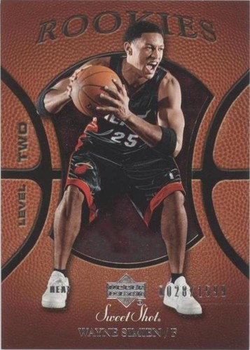 2005-06 Upper Deck Sweet Shot - Wayne Simien #141