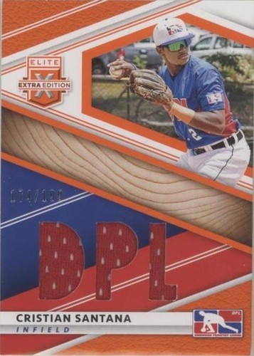 2020 Panini Elite Extra Edition - Cristian Santana #DPM-CS