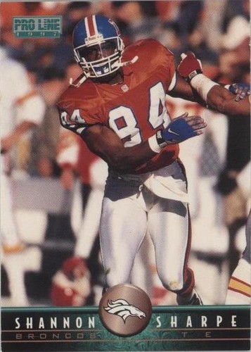 1997 Pro Line Shannon Sharpe #84