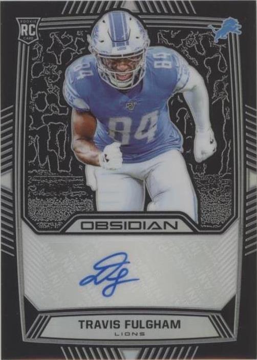 2019 Panini Obsidian Travis Fulgham #RA-TFU