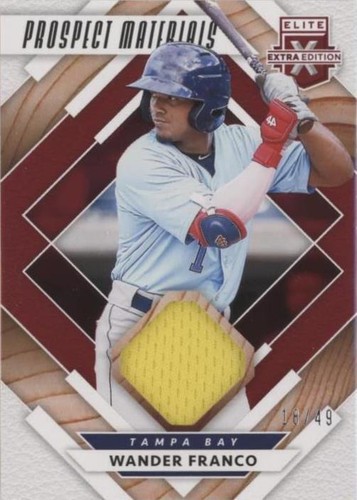 2018 Panini Elite Extra Edition Wander Franco Auto Rays | eBay