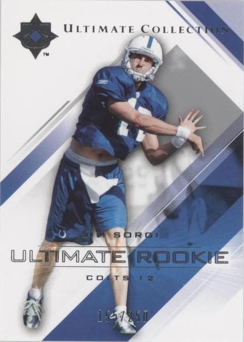 2004 Upper Deck Ultimate Collection Jim Sorgi #95