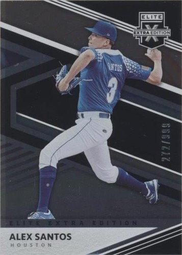 2020 Panini Elite Extra Edition - Alex Santos #72