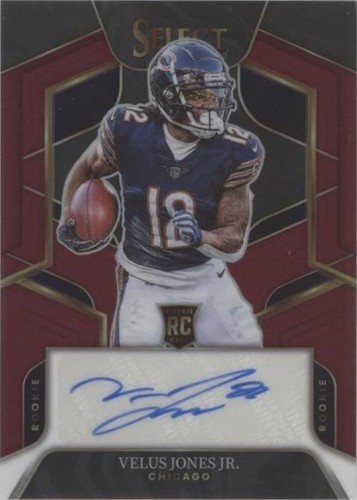 2022 Panini Select Velus Jones Jr. #RS-VJ
