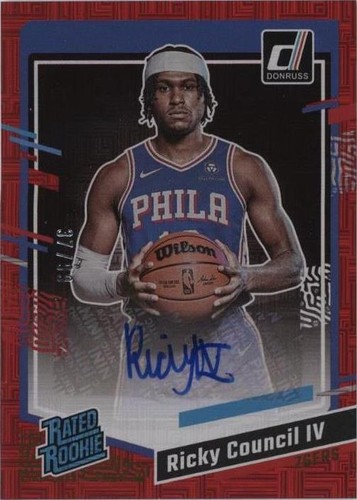 2023-24 Panini Donruss - Ricky Council IV #255