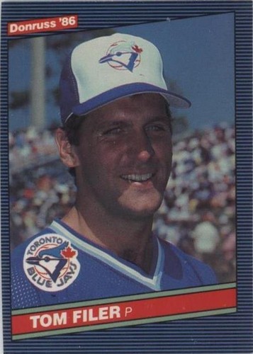 1986 Donruss - Tom Filer #439