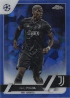 2022-23 Topps Chrome Sapphire Edition UEFA Club Competitions Paul Pogba #108