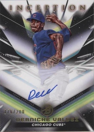 2023 Bowman Inception - Derniche Valdez #BPA-DV