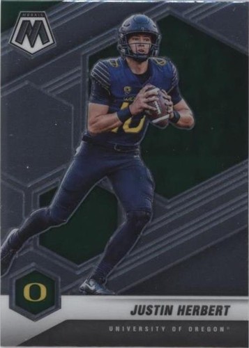 2022 Panini Mosaic Draft Picks Justin Herbert #26