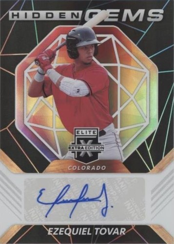 2021 Panini Elite Extra Edition - Ezequiel Tovar #HG-ET
