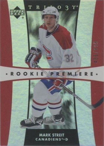 2005-06 Upper Deck Trilogy - Mark Streit #196