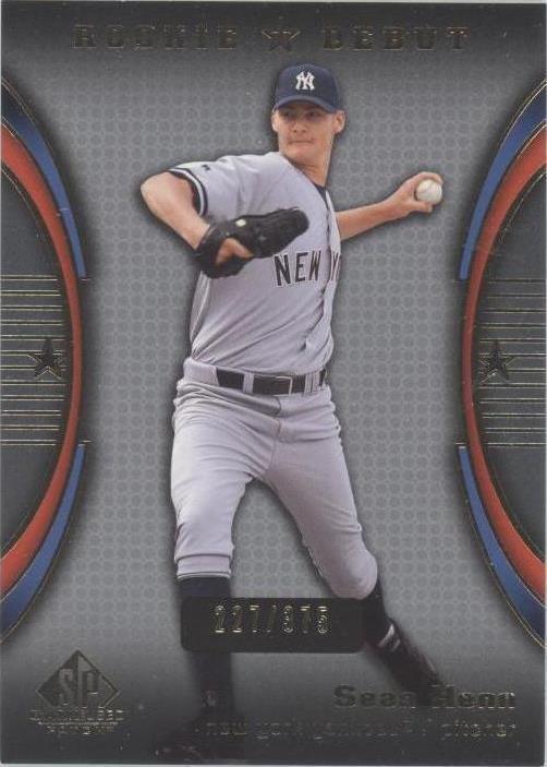 2004 SP Game Used Patch - Sean Henn #117